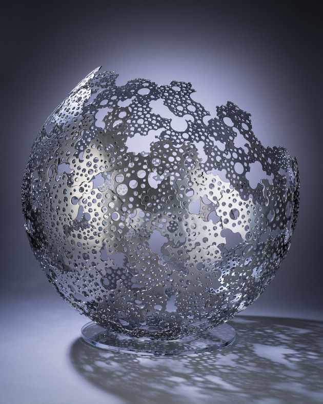 Silver Shadow Sphere Series