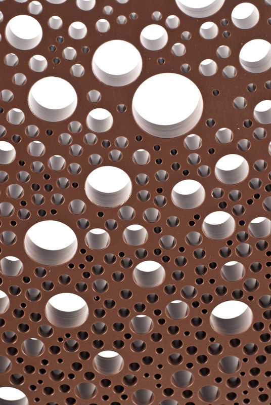 Brown Wall of 13240 Holes